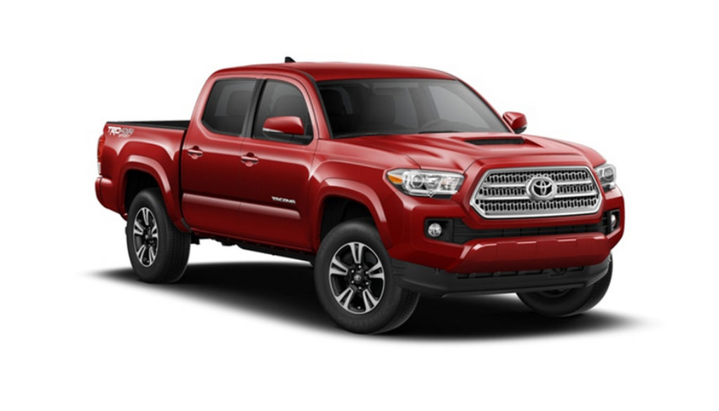 Red Pickup Truck - Toyota Style